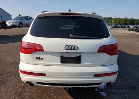 2012 Audi Q7 Prestige из США, поврежденный, VIN WA1DGAFE3CD007747
